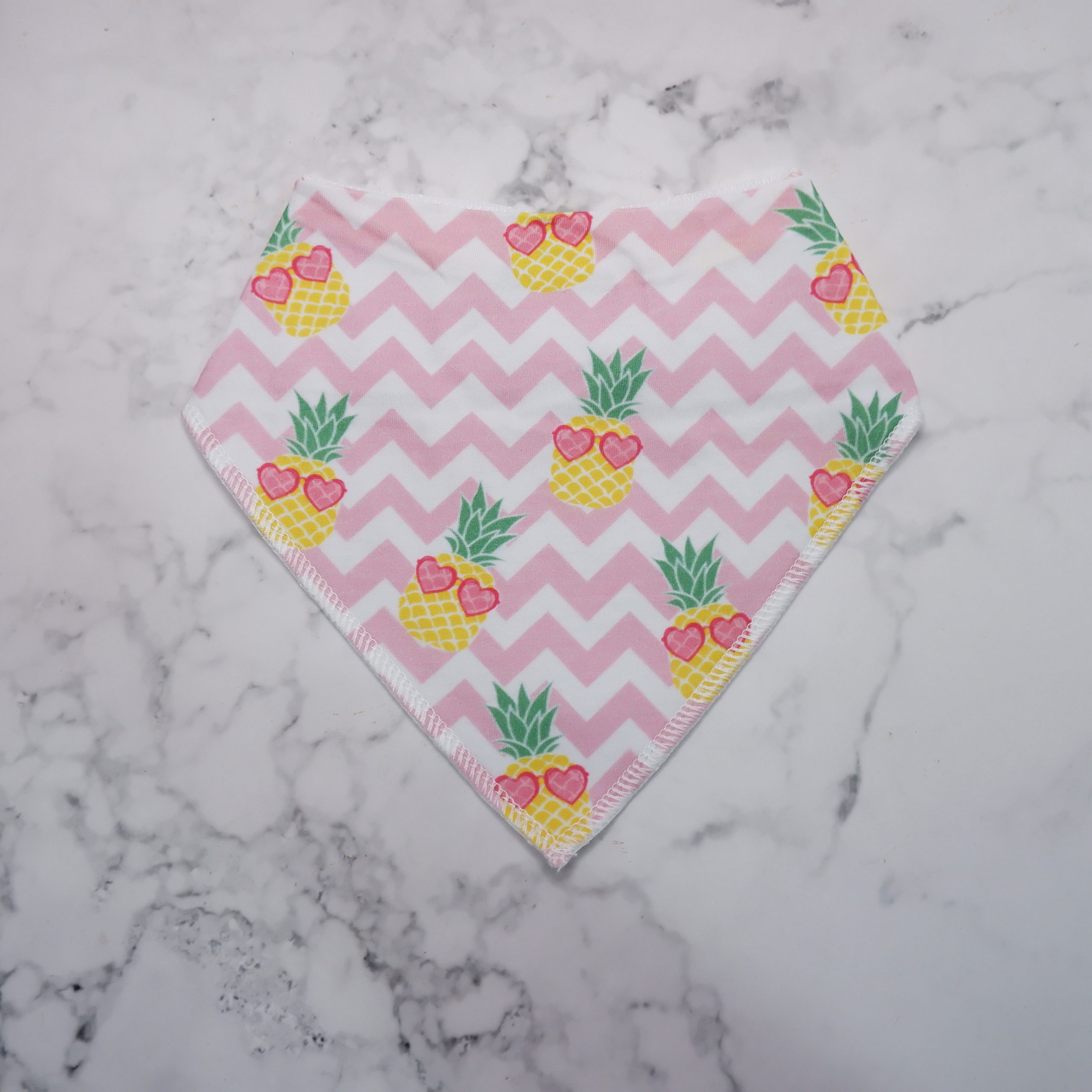 Baby Pineapple Bandana Bibs - Image 2