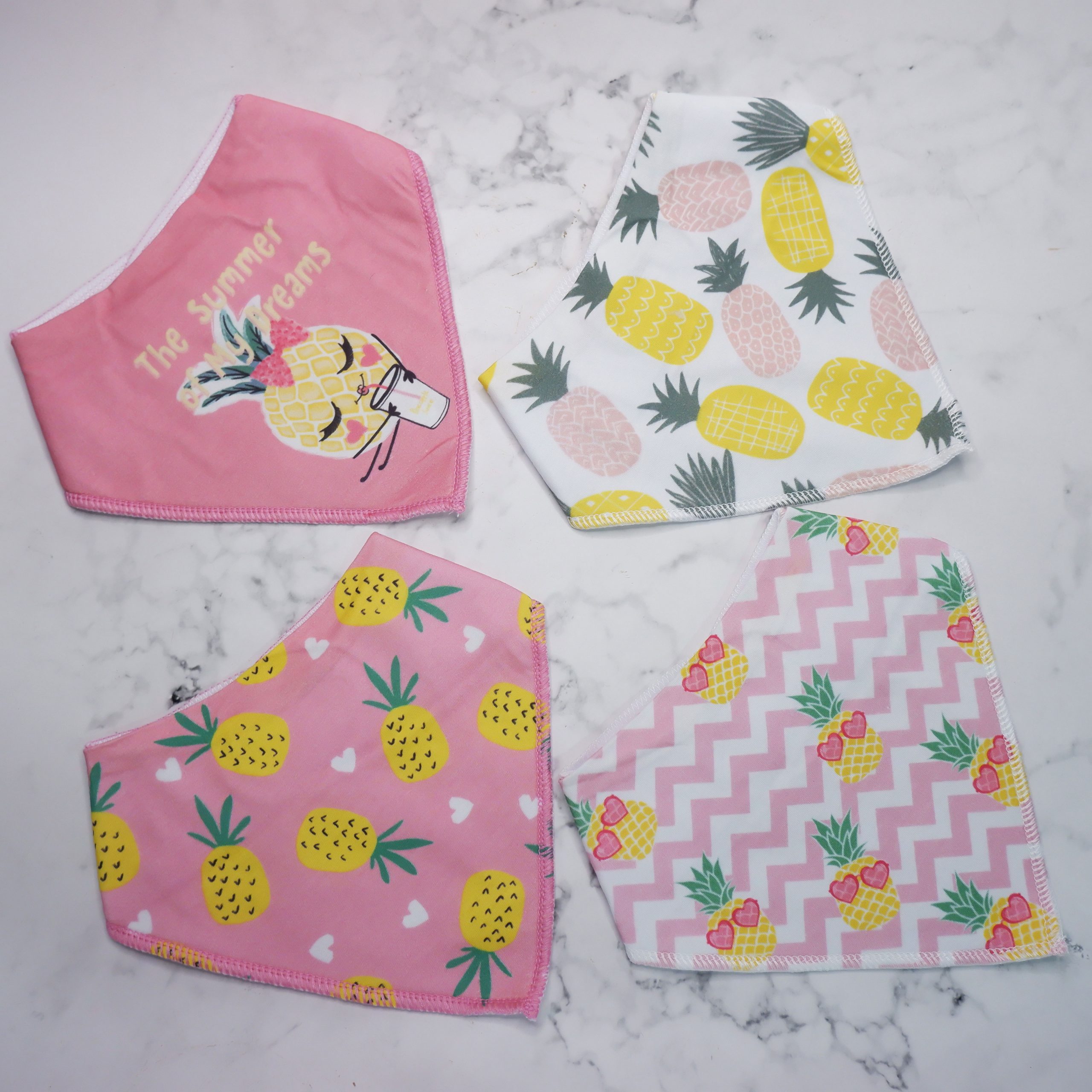 Baby Pineapple Bandana Bibs - Image 6